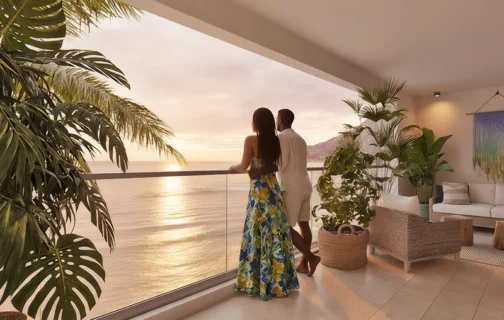 Bellevue du Rocher, Le Diamant, Martinique 1